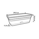 green basics balkonkasten mini 30cm living schwarz